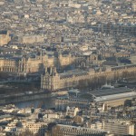Le Louvre, sa pyramide et le Centre Pompidou