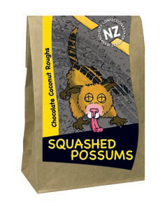 Squashed possums