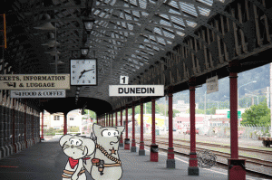 La gare fantôme de Dunedin